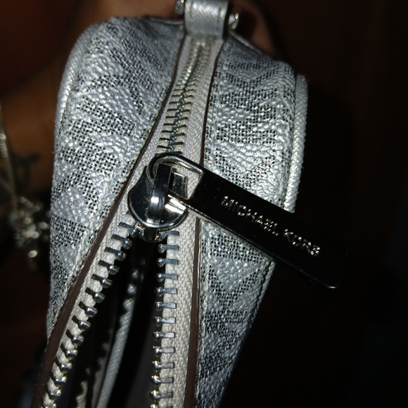 Michael Kors Black Toiletry Bag with Monogram Print - Picture 3 of 4